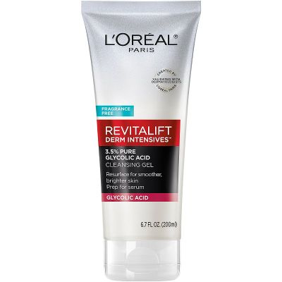 l'Oreal Revitalift Glycolic acid cleansing gel