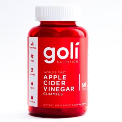 Goli Apple Cidaer Vinegar Gummies  60s