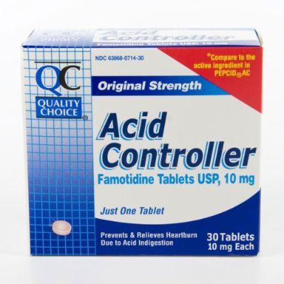 QC Acid Controller 10mg Famotidone