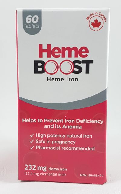 HemeBoost 232mg 60's