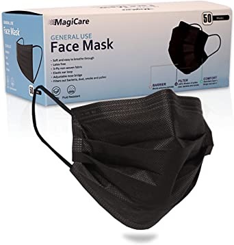 Disposable Face Masks  black