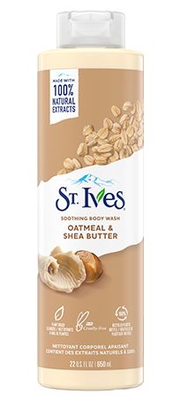 St. Ives Oatmeal Shea Butter Body Wash 16 oz