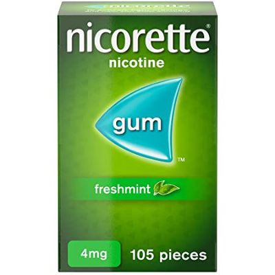 Nicorette Gum Freshmint 4mg 105 pieces