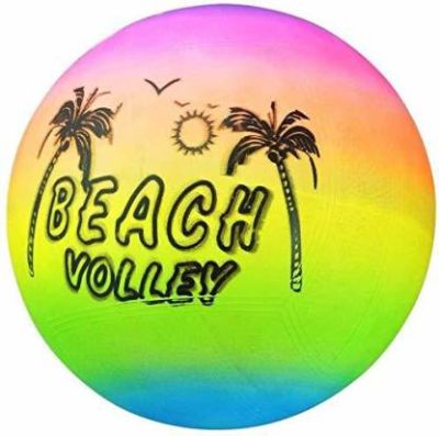 Beach  volley ball rainbow colour