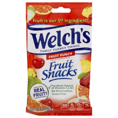 Welch's Fruit Punch Snacks