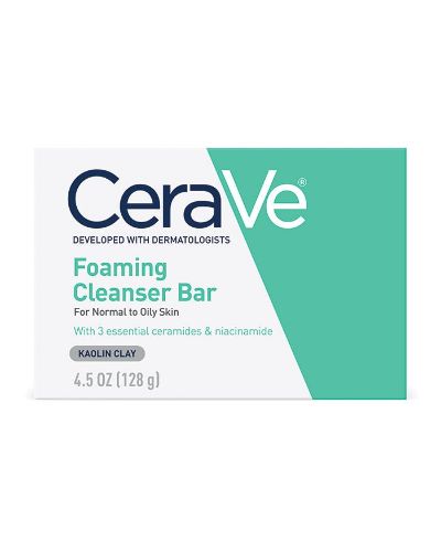 Cerave Foaming Cleanser Bar Normal To Oily Skin
