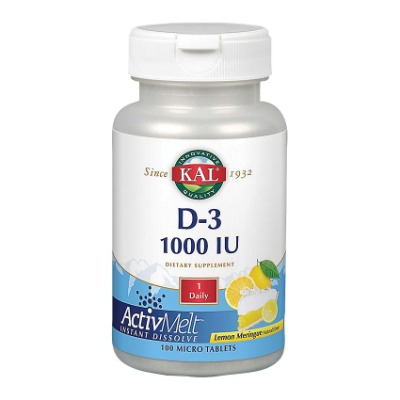 kal D-3 1000IU Active melt 100s