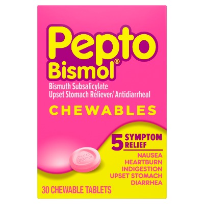 Pepto Bismol chewabls 30s