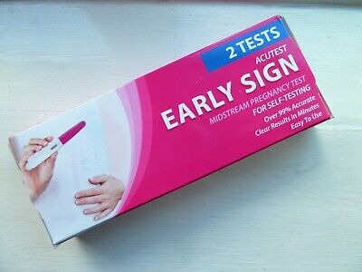 Acutest Early Sigh Preg Test 2's