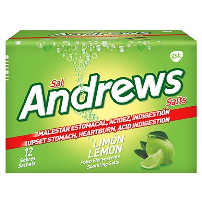 Andrews Salts Lemon 12's