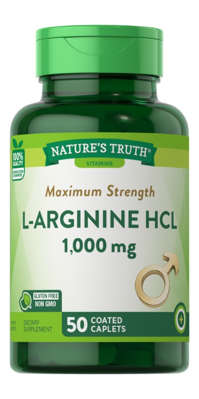 Nature's Truth L-arginine 1000mg 50s