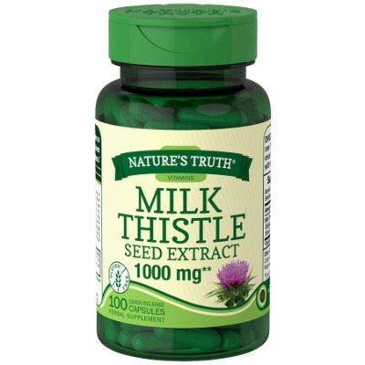Nature's Truth Milk Thistle  Seed Extract 1000mg 100s