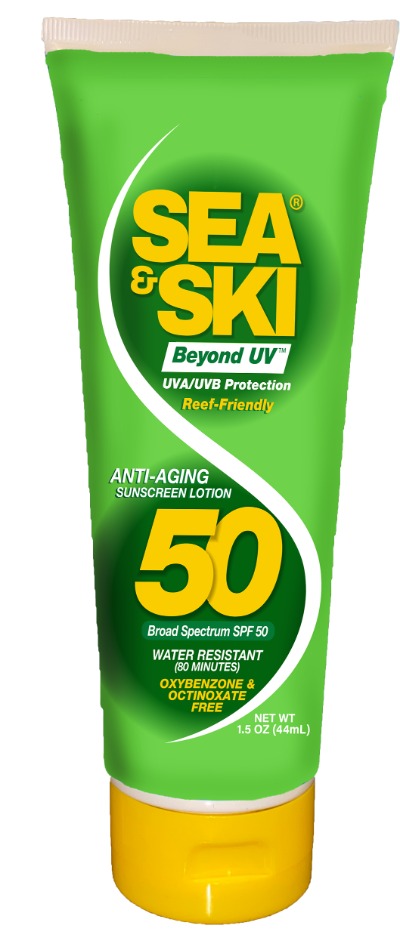 Sea & Ski Anti-Aging Spf 50 sunscreen Lotion 3.4oz
