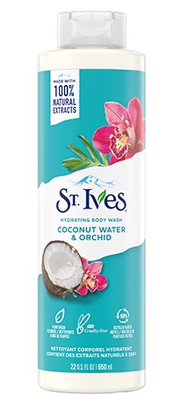 St Ives Coconut water & orchid shower gel 16oz
