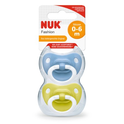Nuk  Pacifiers 2s 0-6mths