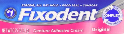 Fixodent Denture Cream Original