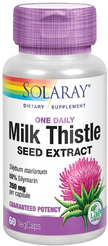 Milk Thistle 350mg seed extract 60s