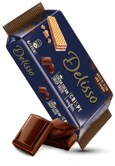 Delisso Cocao Crispy Wafers 