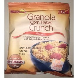 Granola corn Crunch Peanut 60g