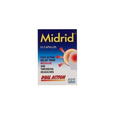 Midrid 325mg/65mg Migraine caps 15s