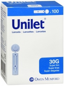Unilet Lancets 30g
