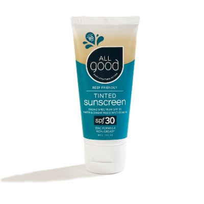 All Good Tinted Mineral Sunscreen  Spf 30 