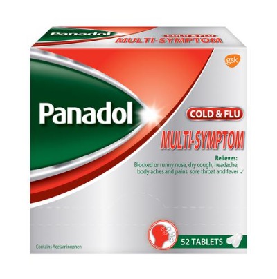 Panadol Cold & Flu Multi-Symptom 2s