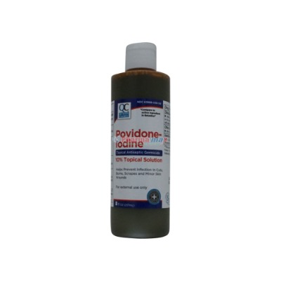 Qc povidone-Iodine  8 oz