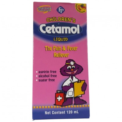 Cetamol Pain & Fever Reliever Liquid