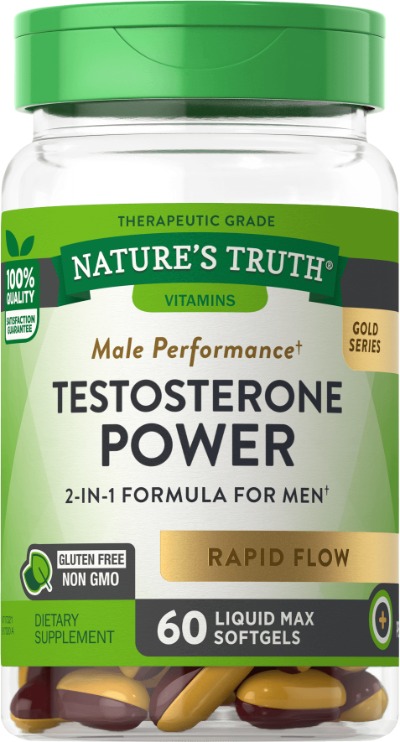 nature's Truth  Testosterone Power 60s