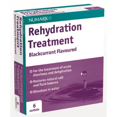 Rehydration Salts Blackcurrant 6's