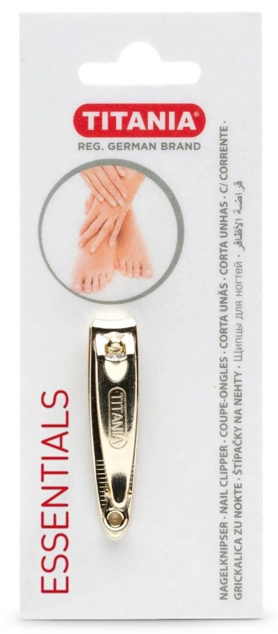 Titania Rose Gold  Finger Nail Clipper