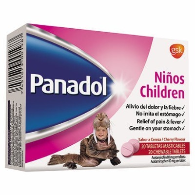 Panadol children chewable tablets  20s