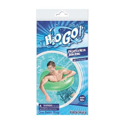 H2O Go  Frosted Neon Swim Ring