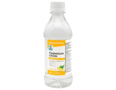 Qc Magnesium Citrate  Saline Laxative Lemon Flavour 10oz