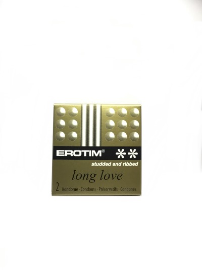 Erotim Long Love Studded & Ribbed 2's