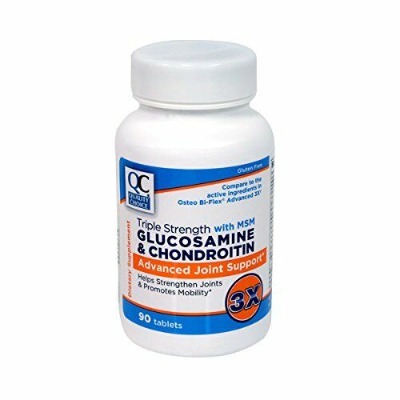 QC Glucosamine Chondroitin Triple Strength w/ MSM