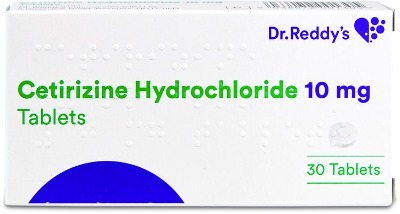 Cetirizine tablets 10mg 30s