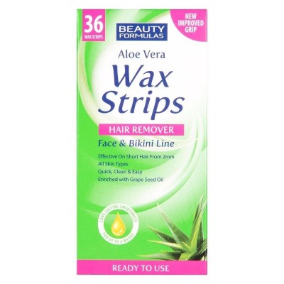 B/Formula Wax Strips Face & Bikini Line 36's