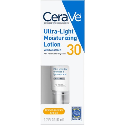 CeraVe Ultra Lightweight Moisturizing Lotion 50ml spf30