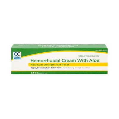 QC Hemorrhoidal Cr W/Aloe