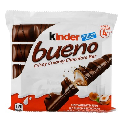 Kinder Bueno Crispy Creamy Chocolate Bar