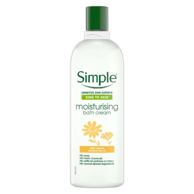 Simple Moisturising  Bath Cream 400ml