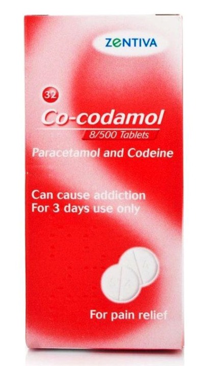 Co-codamol 8/500mg tabs 32s