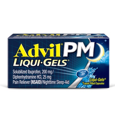 Advil Pm Liqui-gels 40s