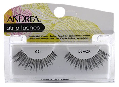 Andrea Strip Lashes #45 Black