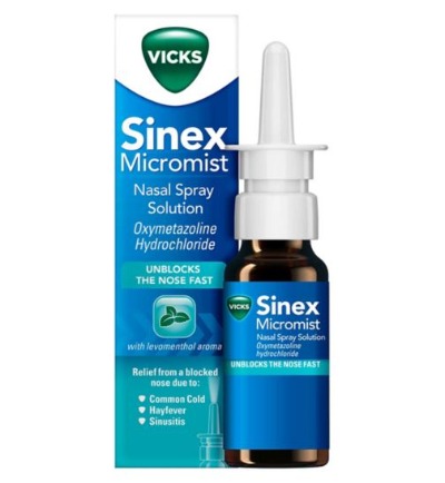 Vicks Sinex Micromist  Nasal Solution  Spray