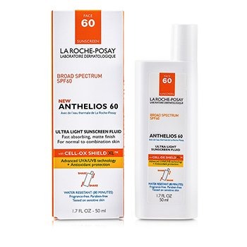 La Roche Posay Anthelios Light Fluid Sunscreen 60spf