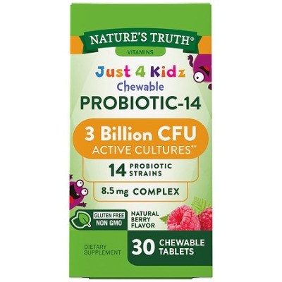 Nature's Truth Kids Chewable Probiotic 30s