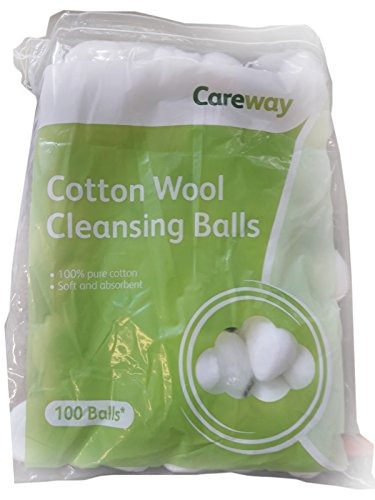 Careway Cotton Wool Balls 100's